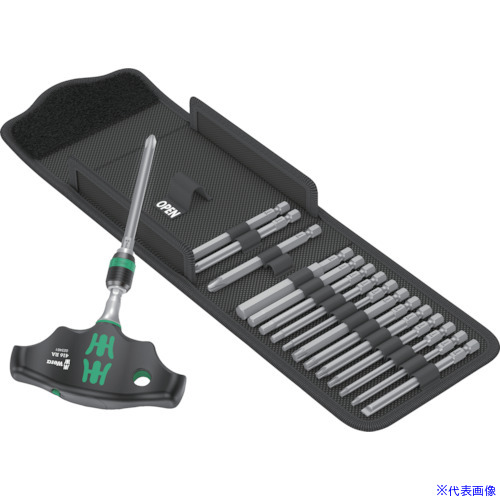 ■Wera(ヴェラ) 400RA T型差替式ラチェットドライバー ビットセット 023471(4697239)|セミプロDIY店ファースト
