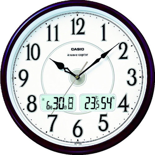 ■カシオ 電波掛け時計 直径340mm ITM200J5BJF(4703243)