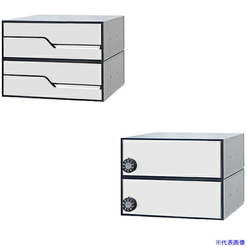 ■田島メタルワーク メイルボックス(前入後出)MX&minus;91&minus;28FBY&minus;2&minus;W MX9128FBY2W(4705147)[送料別途お見積り][法人限定][外直送]｜セミプロＤＩＹ店ファースト