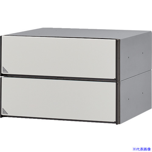 ■田島メタルワーク メイルボックス(前入前出)MX&minus;68&minus;2W MX682W(4706755)[送料別途お見積り][法人限定][直送]｜セミプロＤＩＹ店ファースト