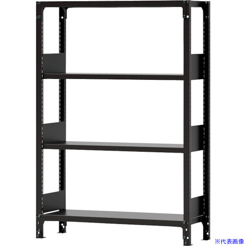 ■金剛 書架RKU 基本 D340天地4段 RKU341344SOT(4721650)[送料別途お見積り][法人限定][直送]