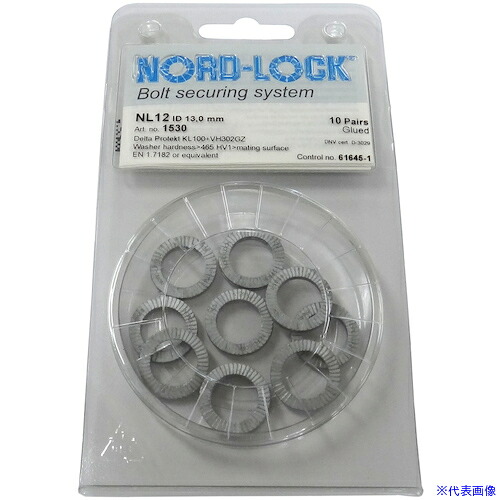 ■ノルトロック ノルトロックワッシャー 254SMO NL36SS&minus;254 ブリスターパック(1枚入) NL36SS254BP(4734036)[送料別途お見積り][法人限定][掲外取寄]｜セミプロＤＩＹ店ファースト