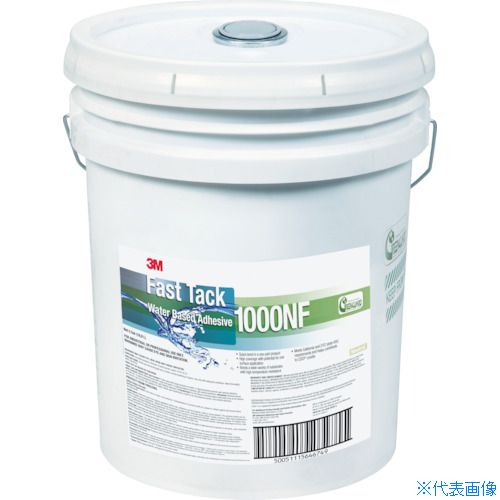 ■3M 接着剤1液タイプ 速乾型水性接着剤 FT1000NF 3.8L 紫 FT1000NFPU1GAL(4736192)×4[送料別途お見積り][法人限定][メーカー取寄]