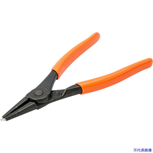 ■BAHCO 軸用スナップリングプライヤー 全長180mm 適合リング19－60mm 2900180(4737188)×3[送料別途お見積り][法人限定][掲外取寄]