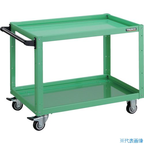 ■TRUSCO ツールワゴン イーグルワゴン 750X500XH600 ウレタン車輪 ヤンググリーン EGW672UYG(4749308) 16,363円