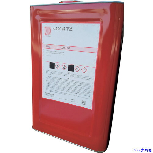 ■Okitsumo 耐熱塗料 No.900 ツヤ消 錆 16kg NO.90016KG(4785285)[送料別途お見積り][法人限定][掲外取寄]｜セミプロＤＩＹ店ファースト