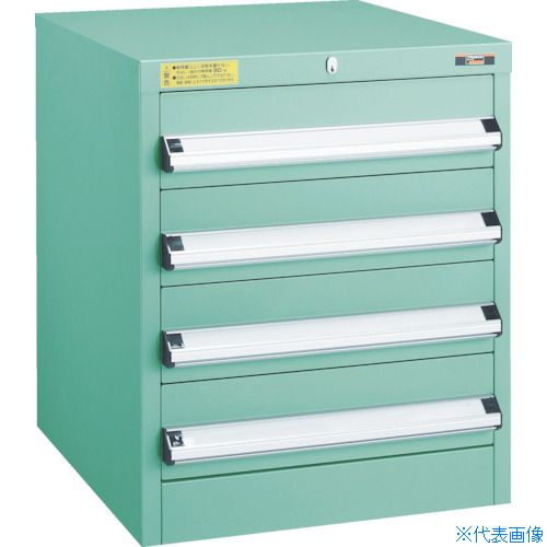 ■TRUSCO VE5S型中量キャビネット 500X550XH600 引出4段 VE5S601(4790332)[法人限定][直送元]｜セミプロＤＩＹ店ファースト 45,078円