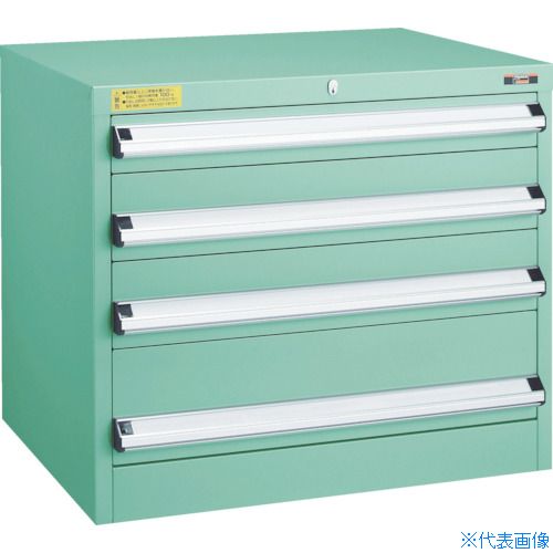 ■TRUSCO VE7S型中量キャビネット 700X550XH600 引出4段 VE7S602(4791151)[法人限定][直送元]｜セミプロＤＩＹ店ファースト