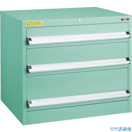 ■TRUSCO VE7S型中量キャビネット 700X550XH600 引出3段 VE7S603(4791177)[法人限定][直送元]｜セミプロＤＩＹ店ファースト