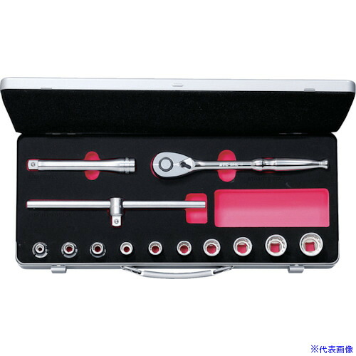 ■KTC 12.7sq.ソケットレンチセット[13点] TB410W(4836073)