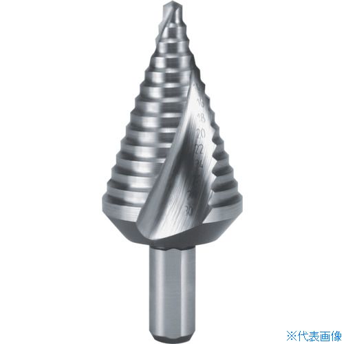 ■RUKO 2枚刃スパイラルステップドリル 30mm ハイス 短尺 101063(4863623)｜セミプロＤＩＹ店ファースト 8,614円
