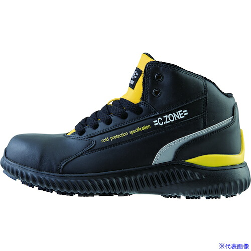 ■XEBEC 防寒セフティシューズ85153－90－4L ブラック 85153904L(4878131)