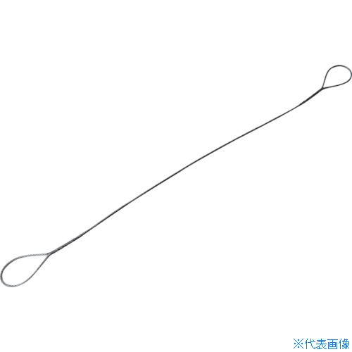 ■TRUSCO 玉掛けワイヤーロープスリング 段落し 16mm×6m TWD16S6(4891899)