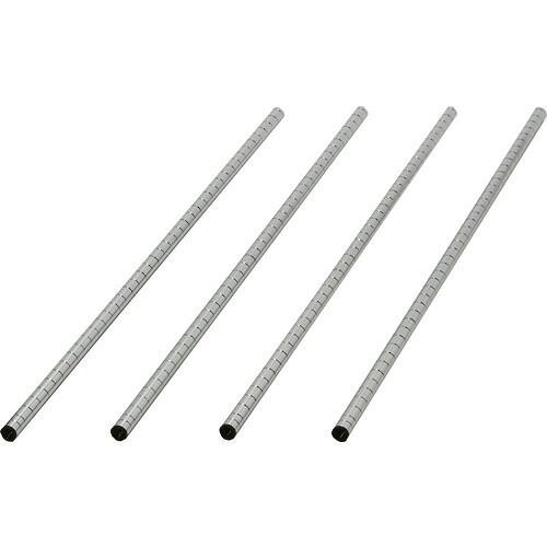 ■TRUSCO スチール製ワゴン用支柱 ツールワゴン フェニックスワゴン用 H1200用 4本入 PEW12HM16SET(4939549)