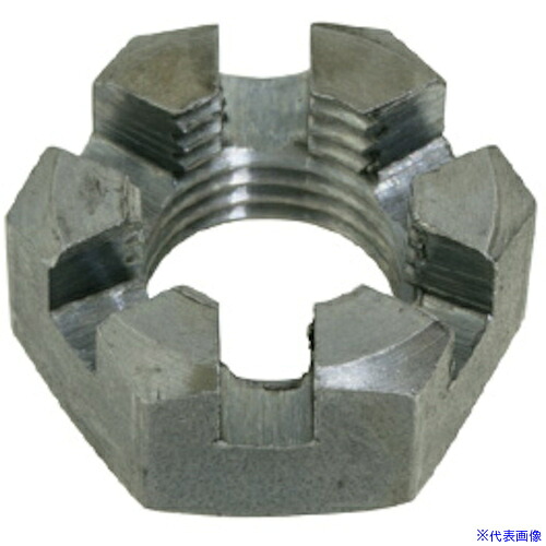 ■SUNCO クロメート S45C(H) 溝付きナット(低形1種 M16ホソメ1.5 (100本入) N0080C140160000002(4947951)[送料別途お見積り][法人限定][掲外取寄]｜セミプロＤＩＹ店ファースト