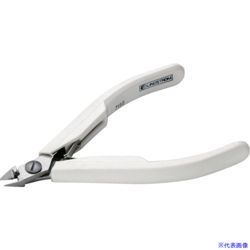 ■リンドストローム ニッパ(電気・電子用) フラッシュ刃 切断能力:銅線Φ0.1～1.0mm 7191(4980077)