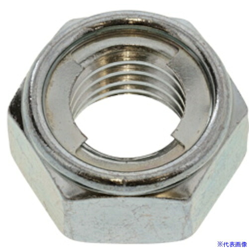 ■SUNCO 三価ホワイト Uナット(左ネジ M16 (150本入) N00002080160000003(5005873)[送料別途お見積り][法人限定][掲外取寄]