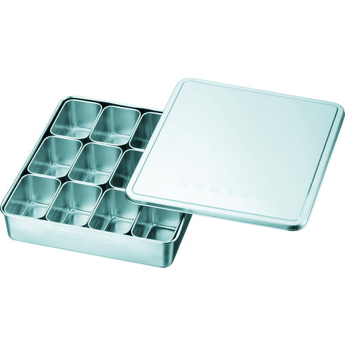 ■SUGICO 18−8検食用容器 田型日付入 12個入 327×286×63 KS001(5006864)|セミプロDIY店ファースト