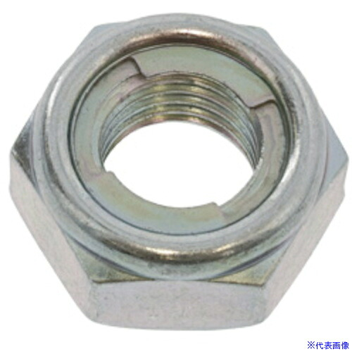 ■SUNCO 三価ホワイト リードロックナット(2種 細目 M10X1.25 (300本入) N00002L40100000003(5021691)[送料別途お見積り][法人限定][掲外取寄]｜セミプロＤＩＹ店ファースト