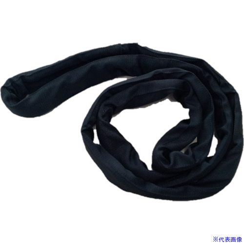■TESAC ブルースリングソフトブラックN形(エンドレスタイプ)荷重1t 全長3m TBSNBK1.0TX3.0M(5022930)[送料別途お見積り][法人限定][外直送]｜セミプロＤＩＹ店ファースト