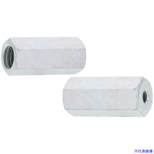 ■SUNCO 三価ホワイト 異径高ナット(B＝23 M12-5/8X50 (30本入) N0000H310120505003(5026655)[送料別途お見積り][法人限定][掲外取寄]