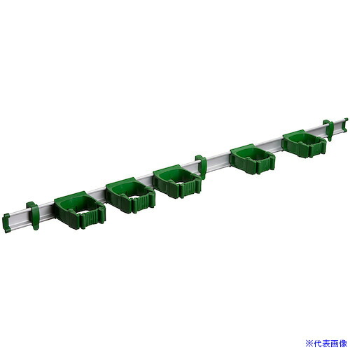■ツールフレックス ツールフレックスワン 94cm(レール+ホルダー5個) 緑 TF10117G(5046176)[送料別途見積り][法人・事業所限定][外直送]