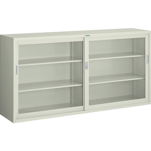 ■TRUSCO 耐薬品保管庫 ガラス引違型 1760X400XH880 T306G(5055491)[法人限定][直送元]