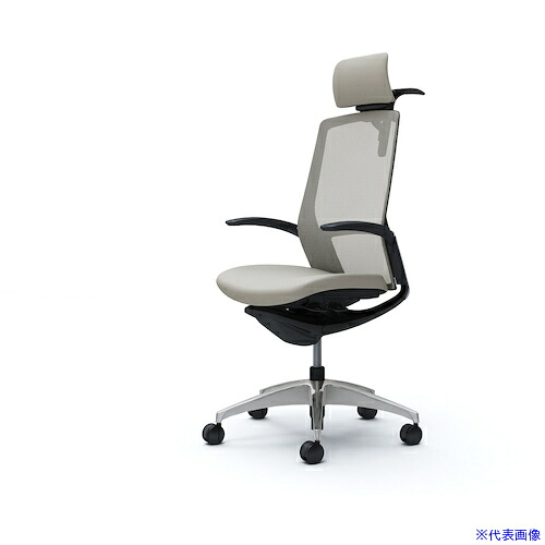■OKAMURA フィノラチェア EXハイバック 座クッション C74DBRF1G3(5063007)[送料別途お見積り][法人限定][外直送]