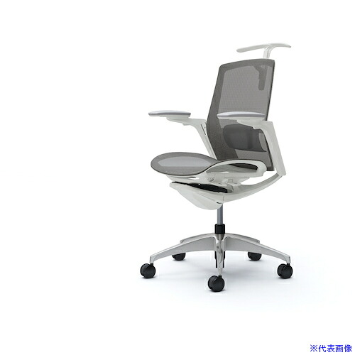 ■OKAMURA フィノラチェア ミドルバック 座メッシュ C782CZF1F2(5075717)[送料別途お見積り][法人限定][外直送] 91,355円