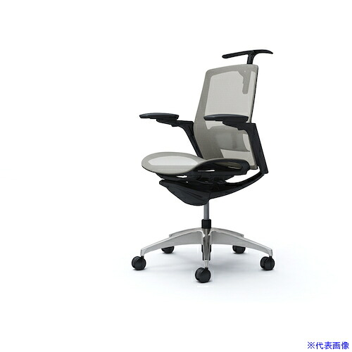 ■OKAMURA フィノラチェア ミドルバック 座メッシュ C782ASF1E3(5077275)[送料別途お見積り][法人限定][外直送]