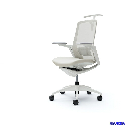 ■OKAMURA フィノラチェア ハイバック 座クッション C788WZF1G2(5085724)[送料別途お見積り][法人限定][外直送]