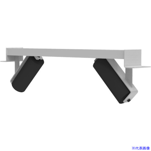 ■JRC A型押えリターンスタンド(2槽式) ARPB2105(5089576)[送料別途見積り][法人・事業所限定][外直送]｜セミプロＤＩＹ店ファースト