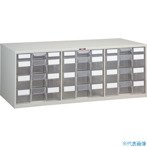 ■TRUSCO ウォールユニットコンビWUN型 パーツケース 792X360XH314 引出X12 WUN12A(5092850)[法人限定][直送元]