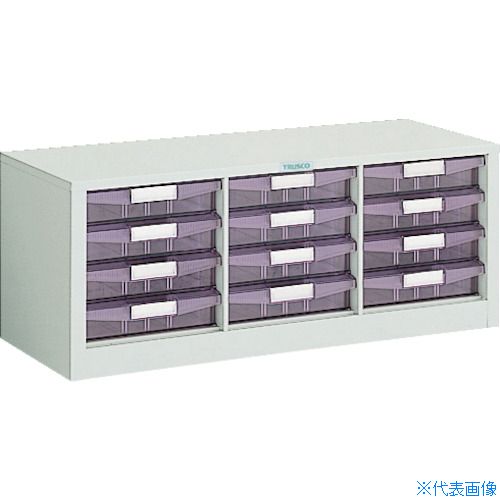 ■TRUSCO ウォールユニットコンビWUN型 パーツケース 792X311XH314 引出X12 WUN12AW(5118727)[法人限定][直送元]｜セミプロＤＩＹ店ファースト