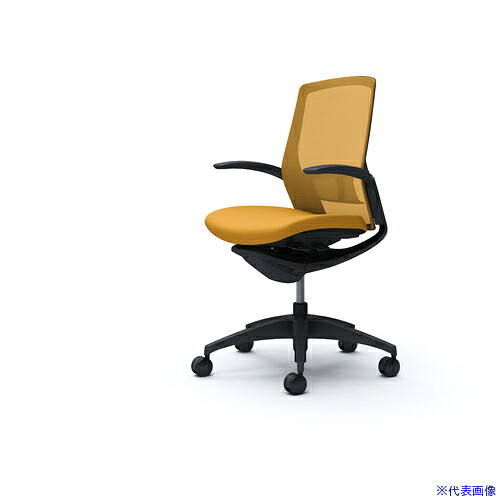 ■OKAMURA フィノラチェア ミドルバック 座クッション C743MSF1H9(5126632)[送料別途お見積り][法人限定][外直送]｜セミプロＤＩＹ店ファースト