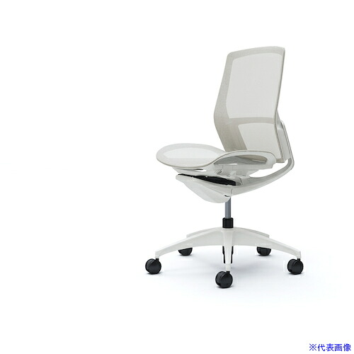 ■OKAMURA フィノラチェア ミドルバック 座メッシュ C731WWF1E2(5128043)[送料別途お見積り][法人限定][外直送] 62,315円