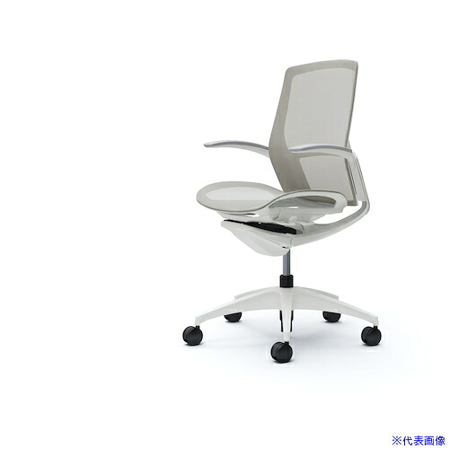 ■OKAMURA フィノラチェア ミドルバック 座メッシュ C741WWF1E3(5129724)[送料別途お見積り][法人限定][外直送] 76,835円