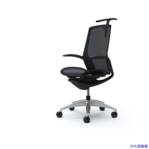 ■OKAMURA フィノラチェア ハイバック 座メッシュ C746BRF1E1(5136079)[送料別途お見積り][法人限定][外直送]
