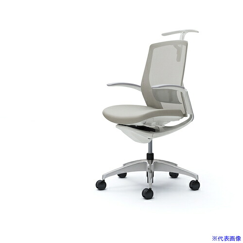 ■OKAMURA フィノラチェア ミドルバック 座クッション C744BZF1G3(5140809)[送料別途お見積り][法人限定][外直送]
