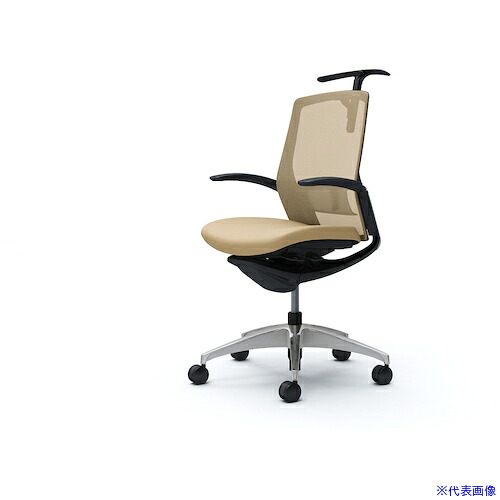 ■OKAMURA フィノラチェア ミドルバック 座クッション C744BSF1G7(5142388)[送料別途お見積り][法人限定][外直送]