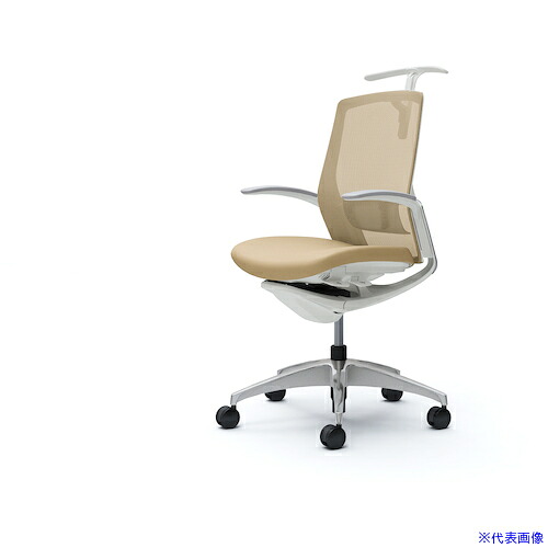 ■OKAMURA フィノラチェア ミドルバック 座クッション C744BZF1G7(5142397)[送料別途お見積り][法人限定][外直送]