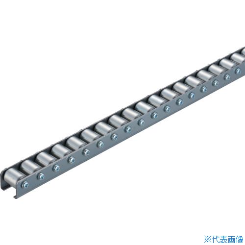 ■タイヨー 小径プレスホイールコンベヤ 20φX巾25mmXP25X機長1500mm TWM2025PLP251500L(5229334)[送料別途お見積り][法人限定][直送]