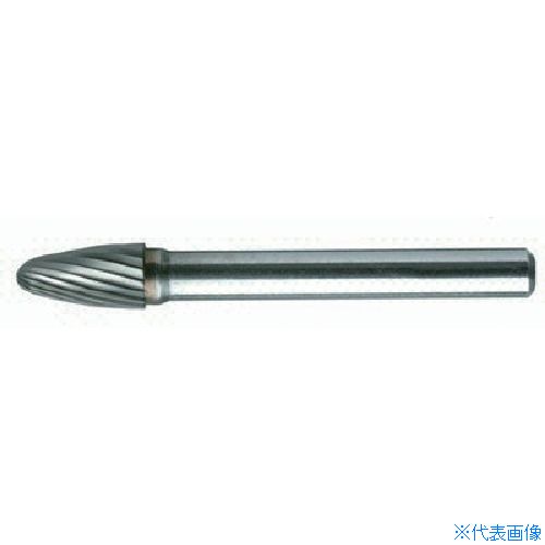 ■MRA 超硬バー HDシリーズ 形状:砲弾(スパイラルカット) 刃長15mm HD3C08S(5232643)