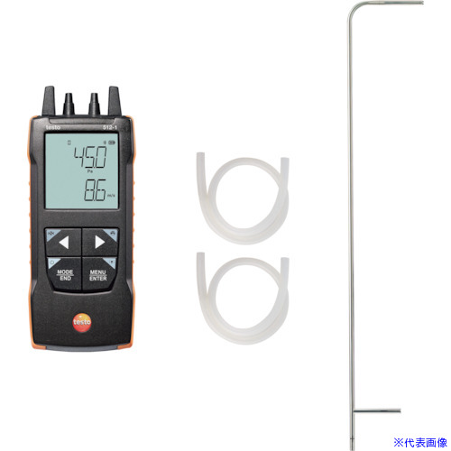 ■TESTO 差圧式風速計 testo 512&minus;1 セット2 TESTO5121PITOTSET2(5252807)[法人限定][直送元]｜セミプロＤＩＹ店ファースト 65,945円