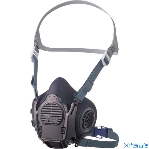 ■シゲマツ 防じん・防毒マスク TW08SF2 Lサイズ ヘッドバンド式(12182) TW08SF2HBL(5256681)