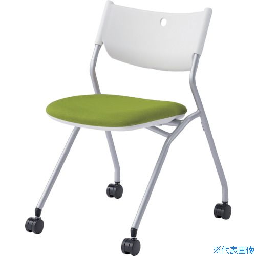 ■PLUS 52344)会議イスMC－PT5SLGR MCPT5SLGR(5258890)[送料別途お見積り][法人限定][直送]