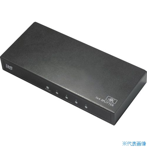 ■RATOC 4K60Hz対応 1入力4出力 HDMI分配器 RSHDSP4P4KZ(5280957)