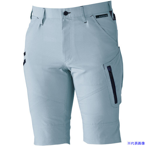 ■G.G. 7148-07 ハーフパンツ グレー 6L 71480776L(5297370)[送料別途お見積り][法人限定][掲外取寄]
