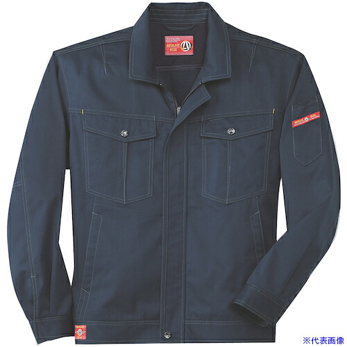 ■SOWA 9773 長袖ブルゾン ネイビー 3L 977313L(5308230)[送料別途お見積り][法人限定][掲外取寄]
