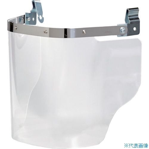 ■TRUSCO ヘルメット取付型大型防災面 クリア(前面プレートなし) LFSC(5334254)